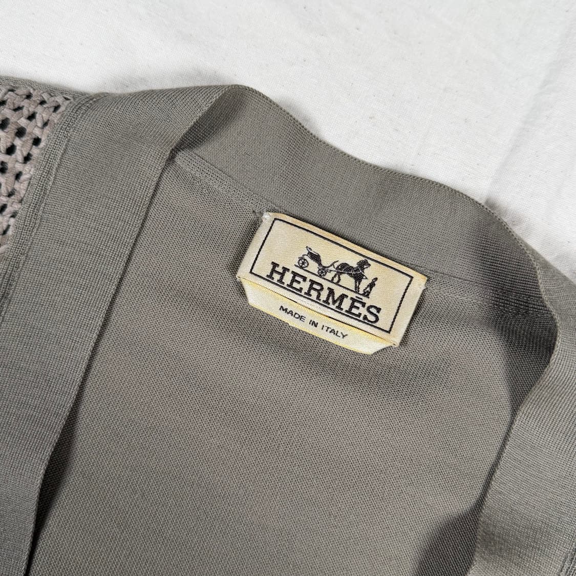 에르메스 메쉬 가디건 니트 상품이미지3