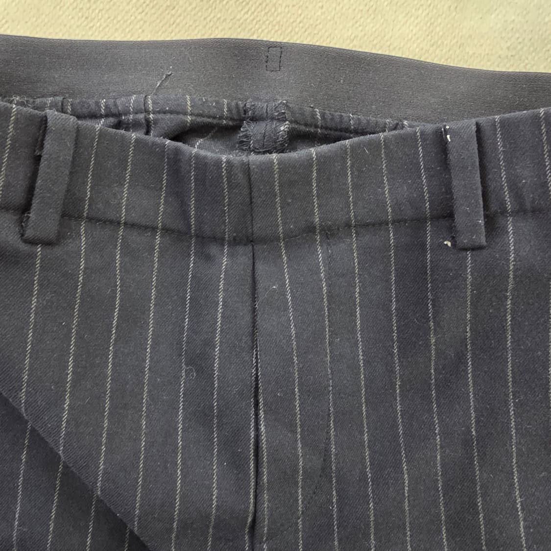 [M] 유니클로 여성 스트라이프 슬랙스 바지 팬츠 1230J 상품이미지2