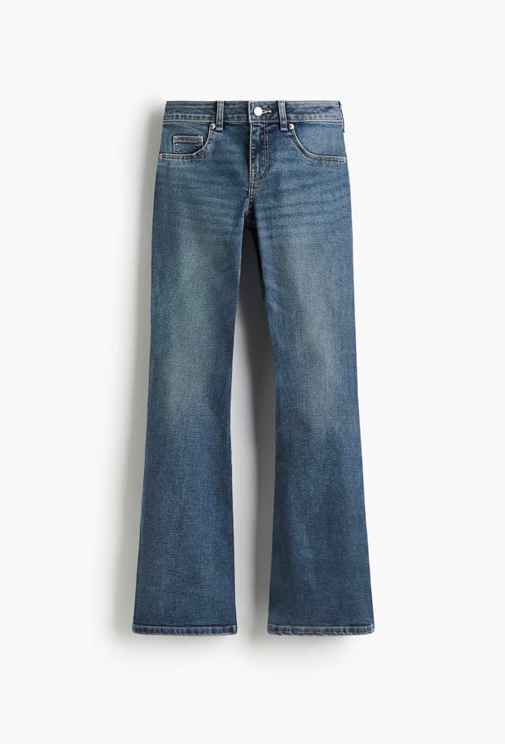 에이치엔엠 로라이즈 플레어 진 상품이미지1