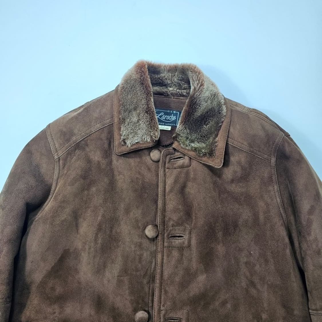 라로체 양가죽 무스탕 2XL 상품이미지3