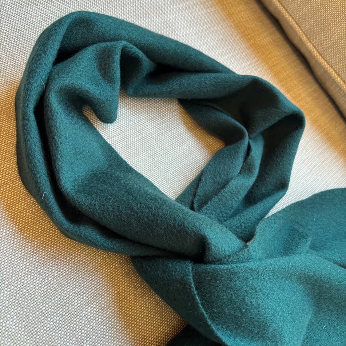 Selvin (셀빈) 영국산 100% 캐시미어 딥그린 머플러 상품이미지7