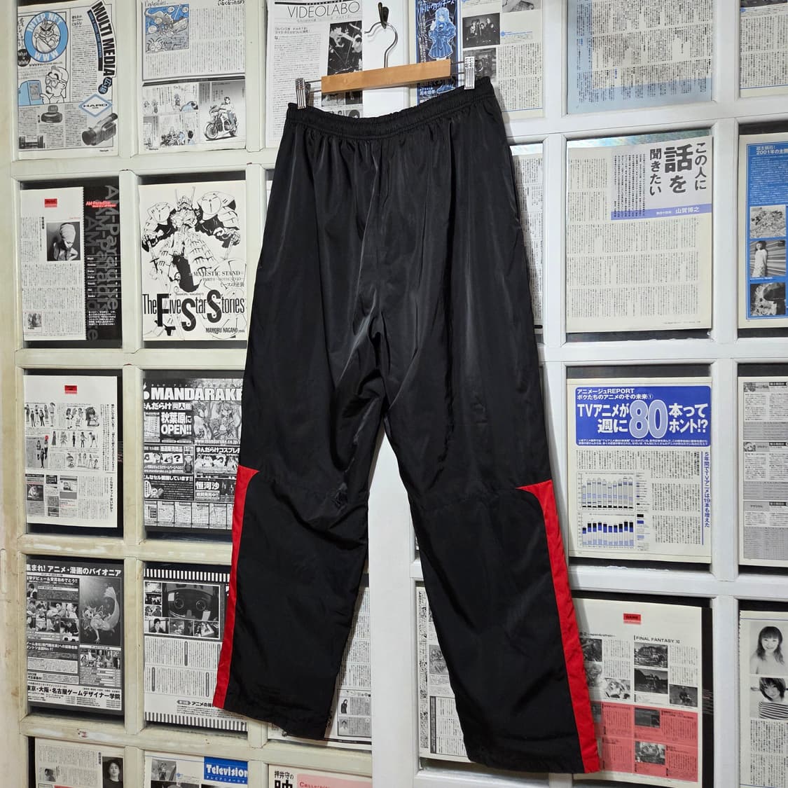 00S 나이키 블랙 누빔 트랙팬츠 상품이미지6