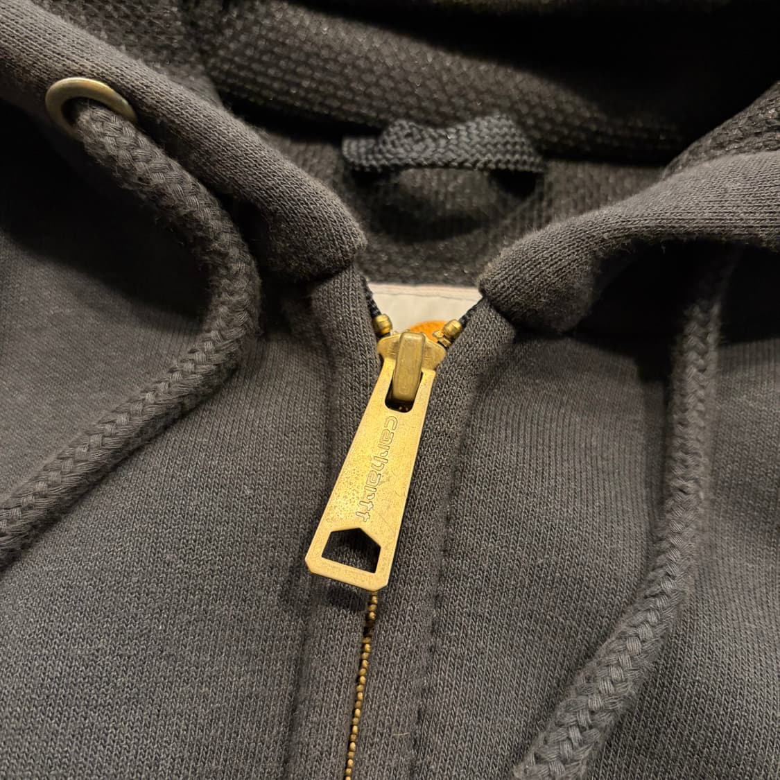 [XL] 칼하트 블랙 후드집업 레인 디펜더 D488 상품이미지4