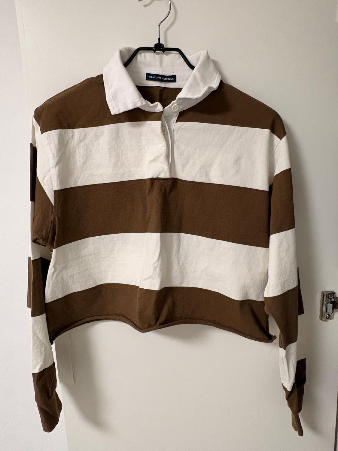 브랜디멜빌 크롭 럭비셔츠  상품이미지1