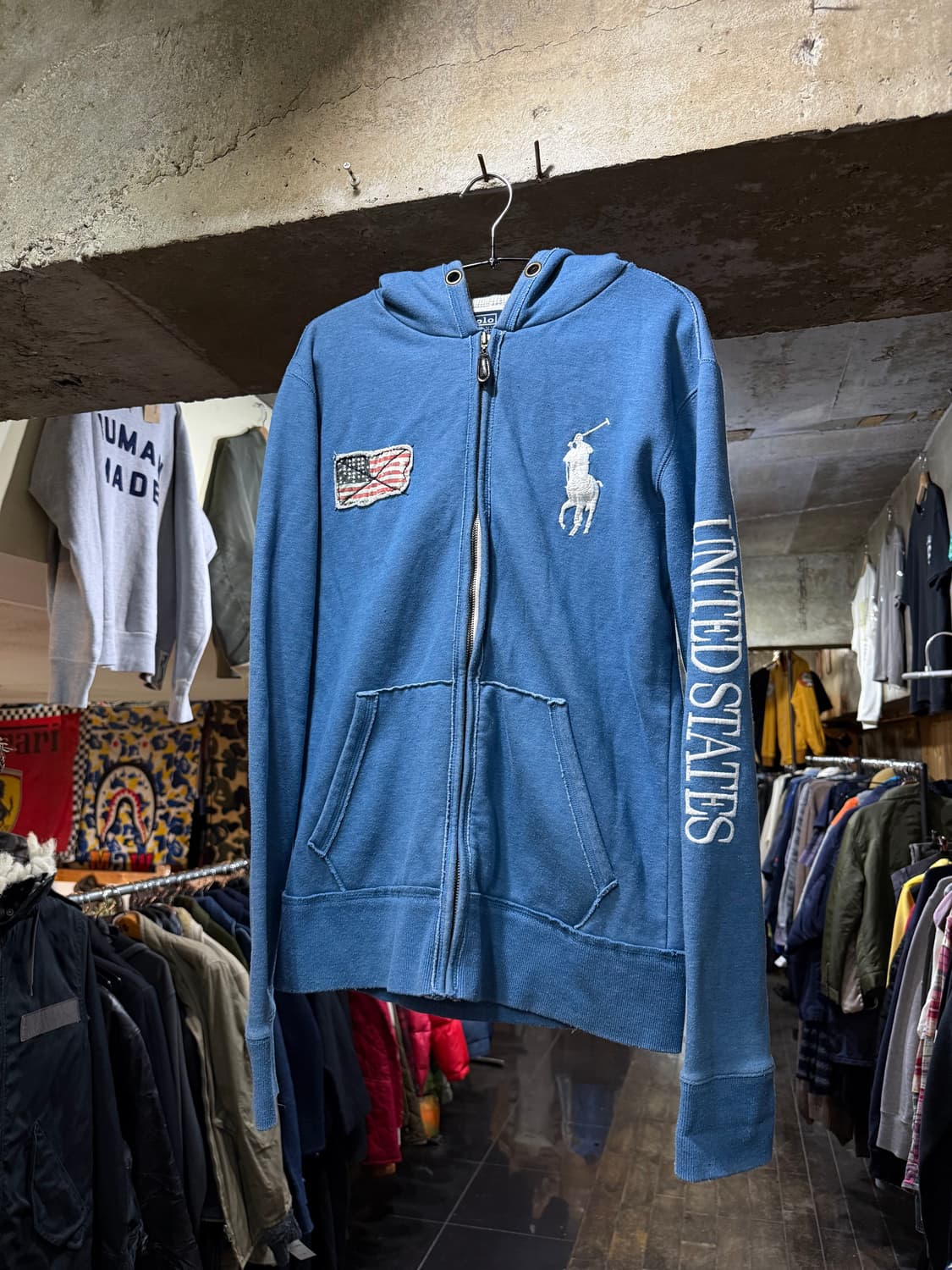 Polo Ralph Lauren 폴로 랄프 로렌 빅포니 USA 성조기 후 상품이미지1