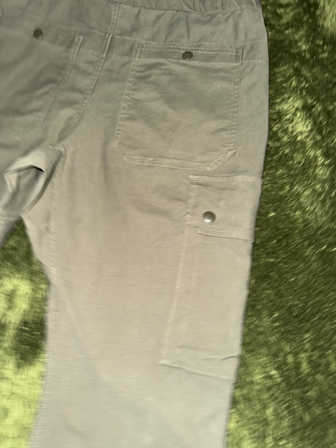 Beams Plus 빔즈 플러스 스냅 포켓 카고 조거 팬츠 올리브 상품이미지9