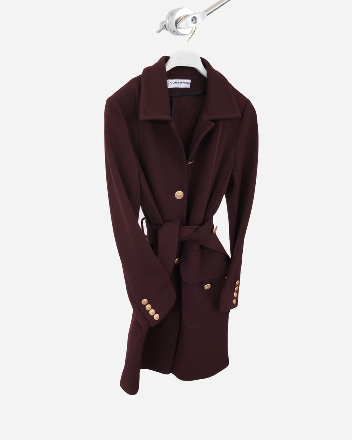 Sonia Rykiel Wool Belted Coat  상품이미지4