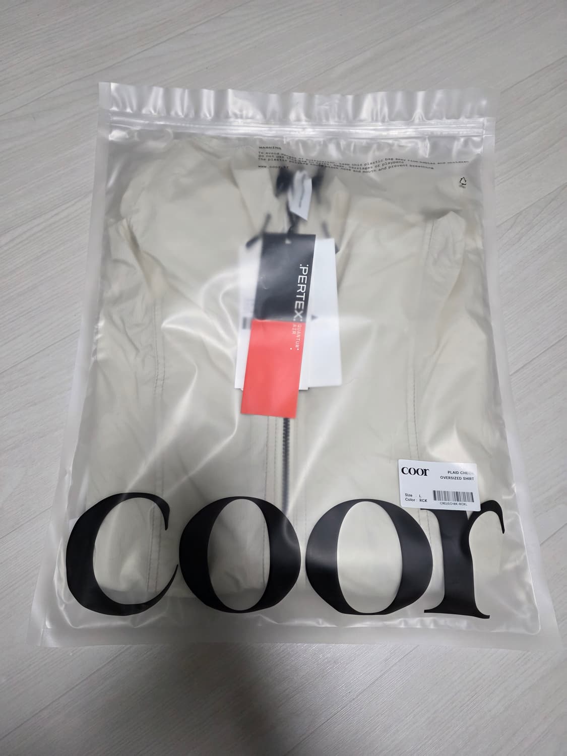 [XL] 앤드원더 퍼텍스 윈드자켓 팝니다 상품이미지9