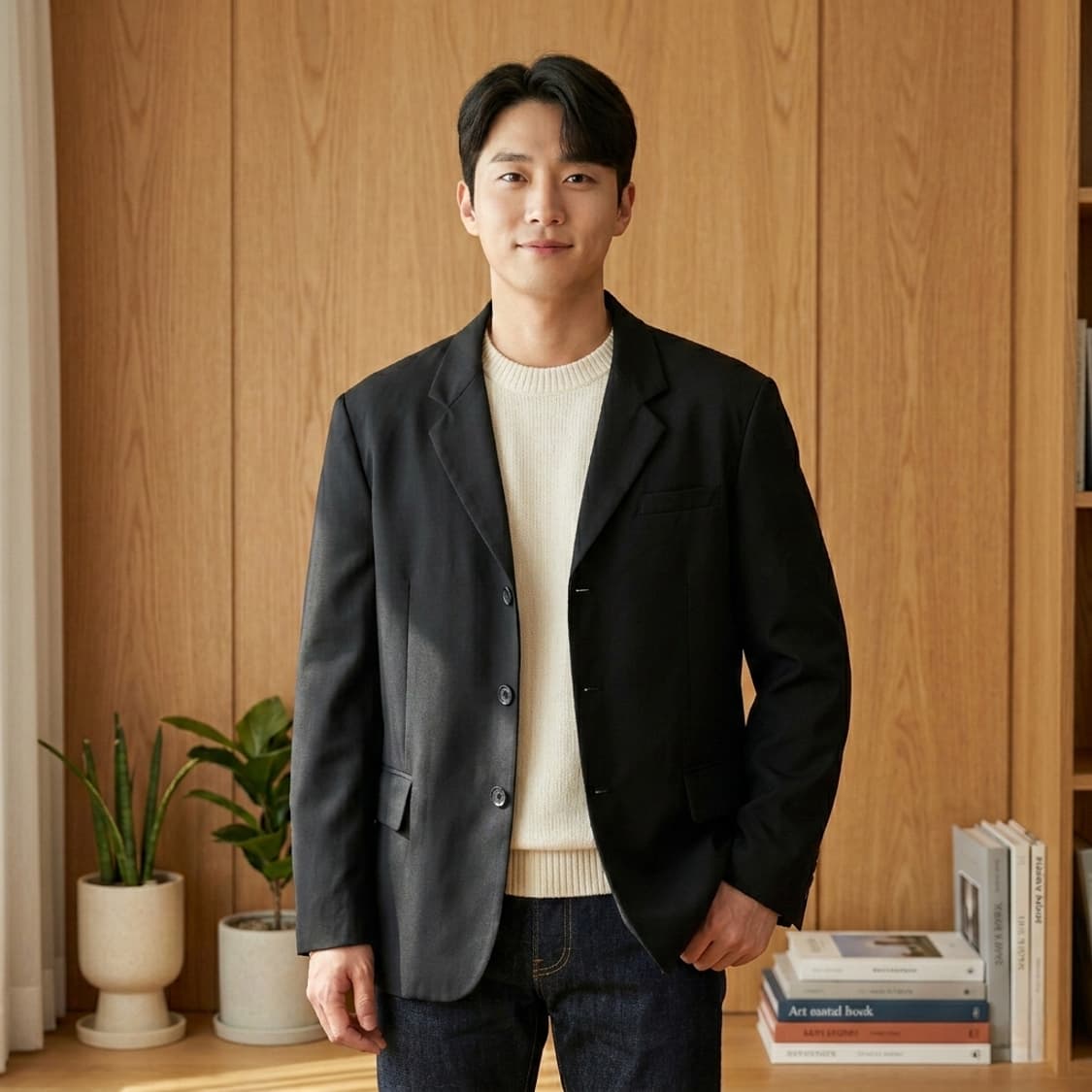 KIIMUIR 오버핏 블레이저 자켓 상품이미지1