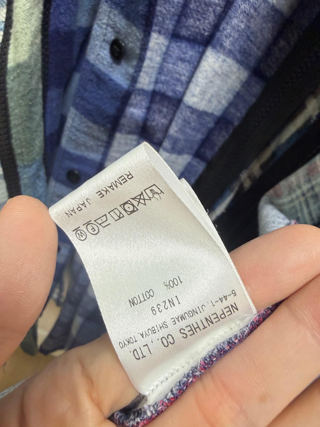 니들스 플란넬 남자셔츠 상품이미지6