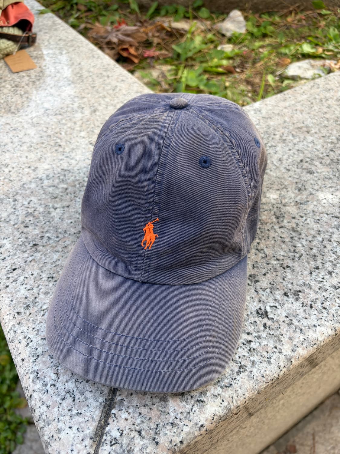 90s Polo RL 폴로 랄프로렌 페이딩 볼캡 (navy) 상품이미지3