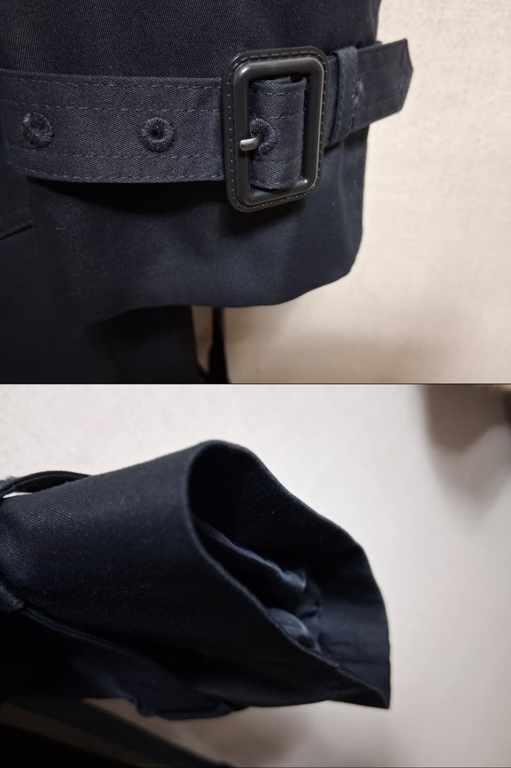 스테파넬 블랙 트렌치코트 거의새거 55 2023년 상품이미지6