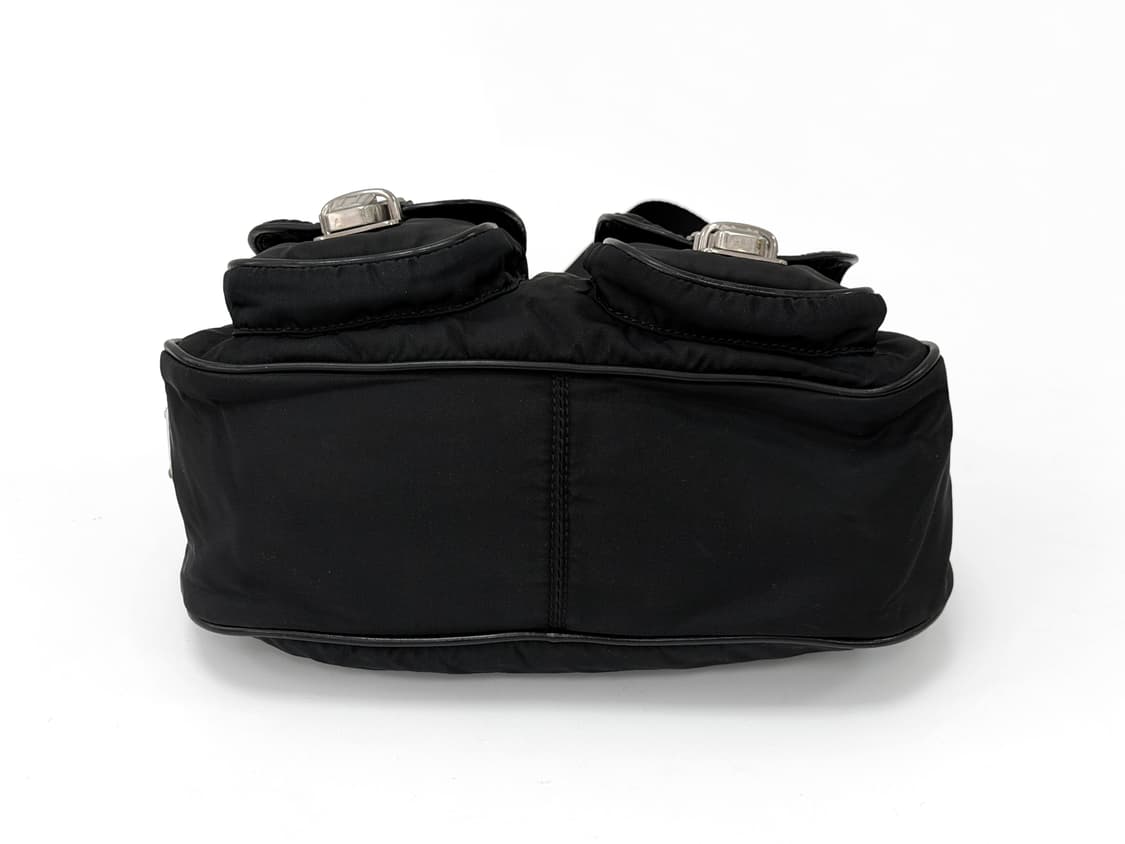 프라다 테수토 나일론 투 포켓 숄더백 상품이미지8