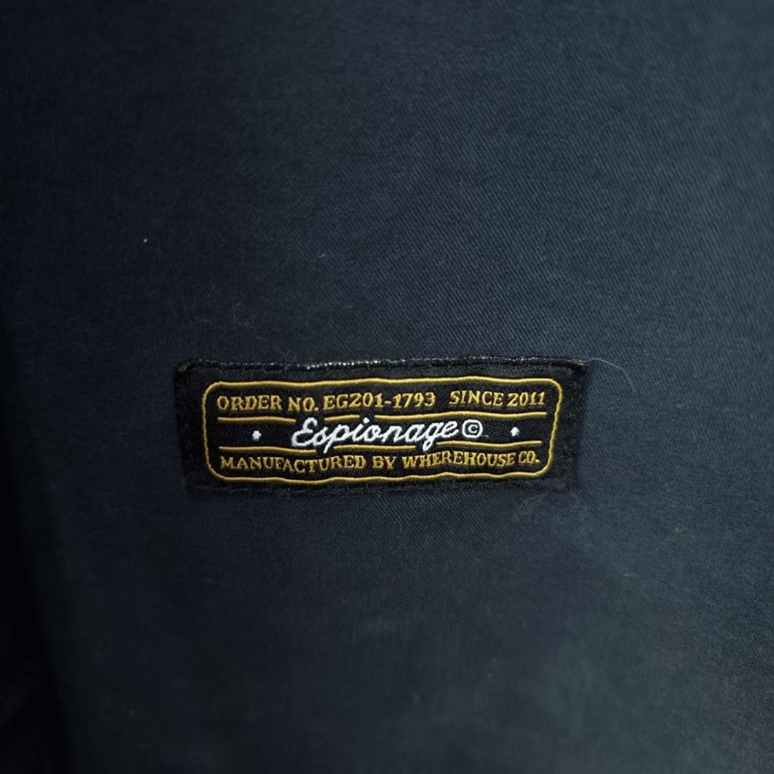 [에스피오나지] 투포켓 카라리스 브이넥 셔츠 네이비 M19312 상품이미지7