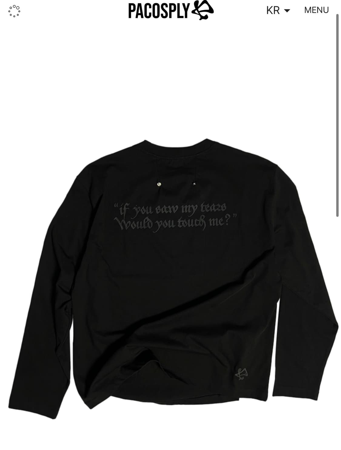 파코서플라이 롱슬리브 상품이미지1