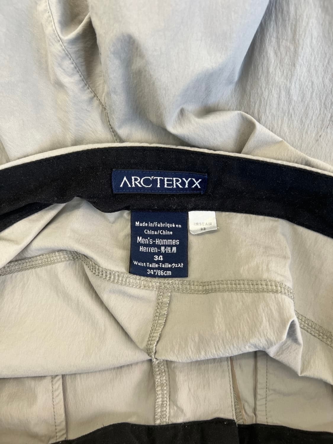 아크테릭스 팰리세이드 팬츠 라이트 그레이 / 34 상품이미지5