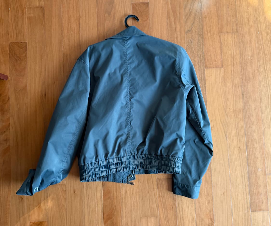 아캄 하이넥 버튼 자켓 다크 그레이 1사이즈 상품이미지4