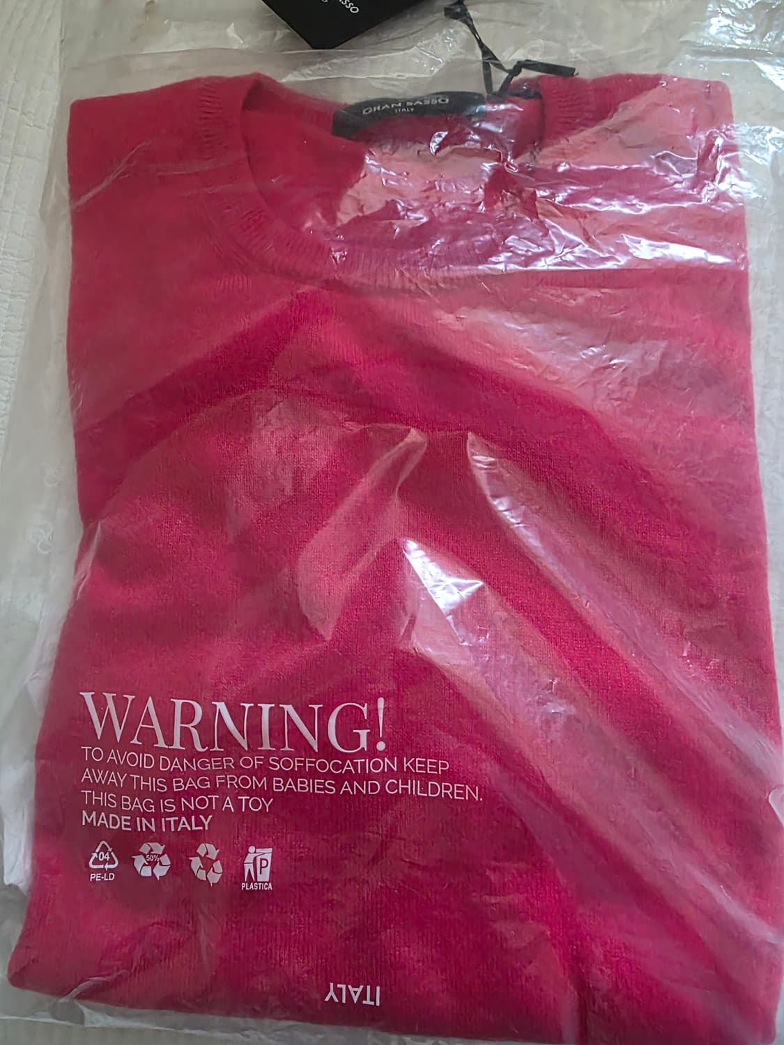 (새상품) 그란사소 캐시미어 니트 상품이미지2