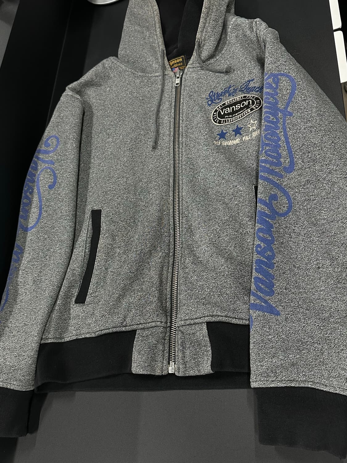 벤슨 자수 패치 후드 집업  상품이미지6