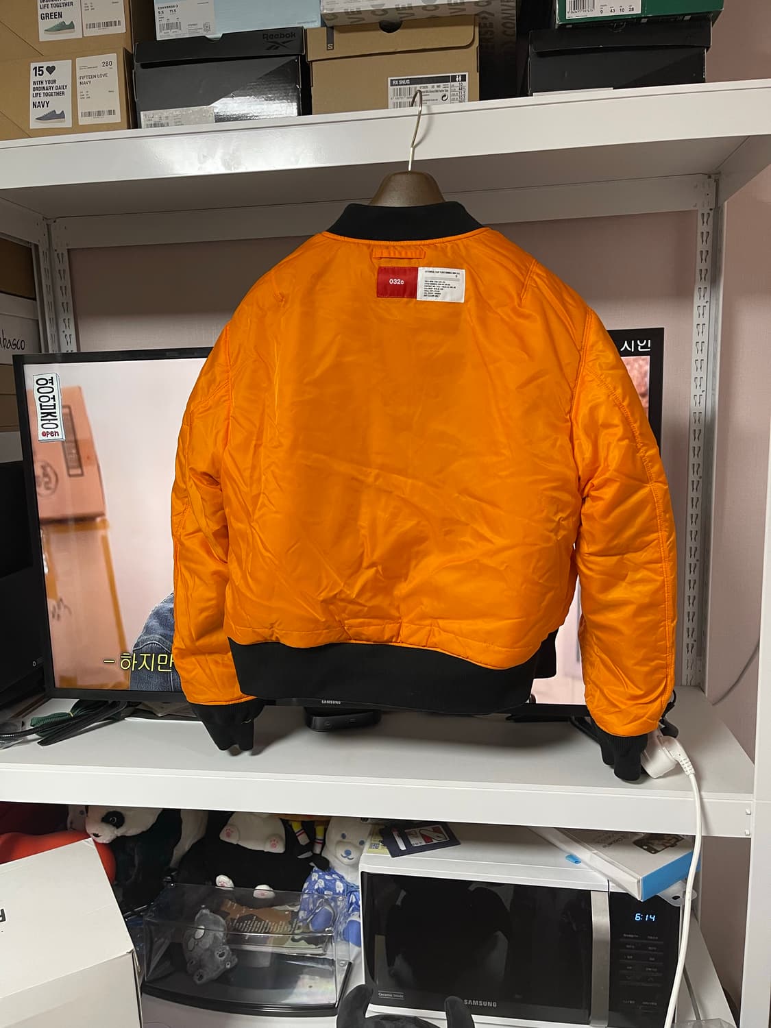 032c x 알파인더스트리트 리버시블 ma1자켓 상품이미지5