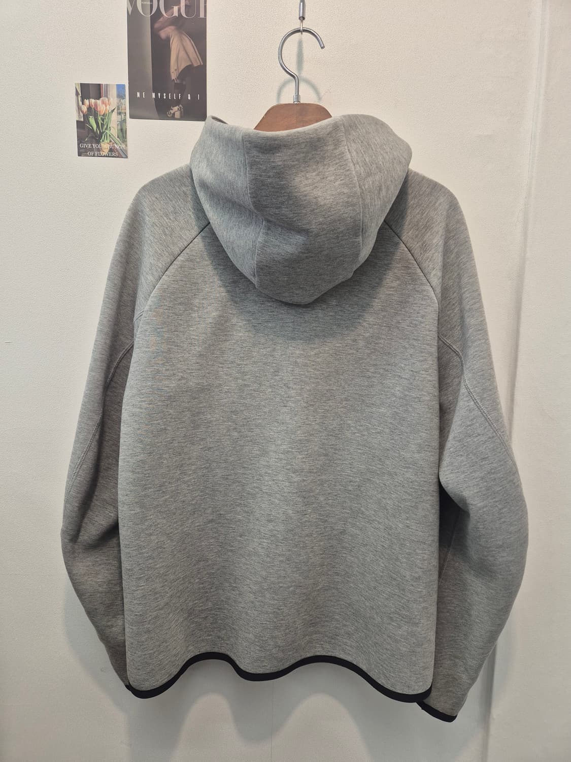 나이키 회색 테크 플리스후드집업  M
사이즈   상품이미지3