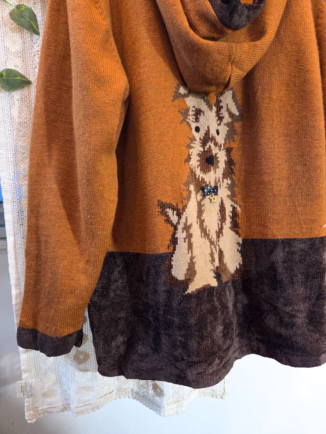 강아지 후드 가디건 상품이미지4