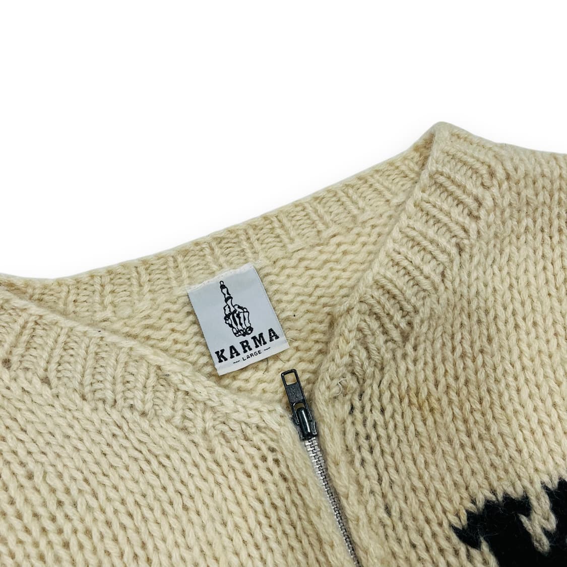 KARMA Fuxk you Cowichan Jacket ! 상품이미지4