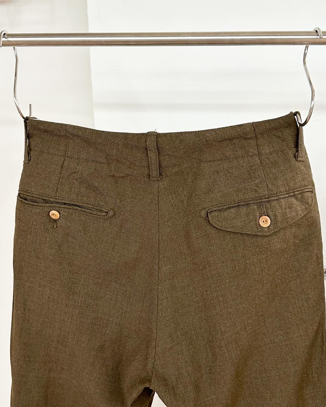 45rpm 브라운 코튼 슬랙스 팬츠 상품이미지7