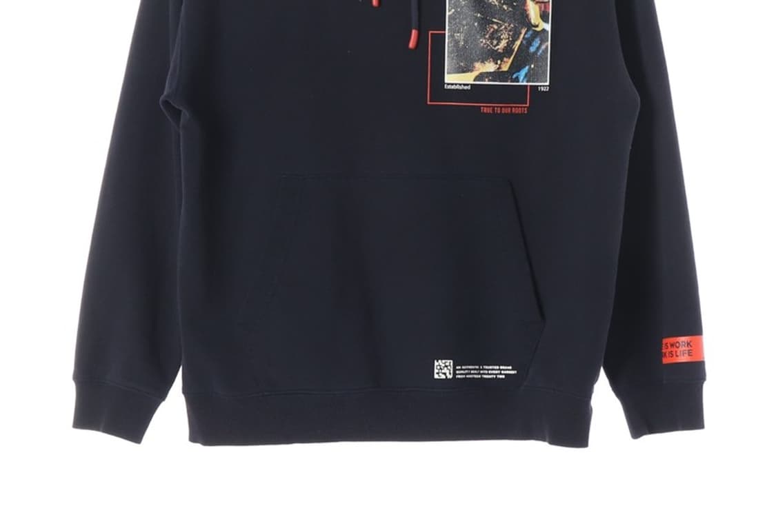 디키즈 1922 그래픽 네이비 후드티 M 상품이미지4