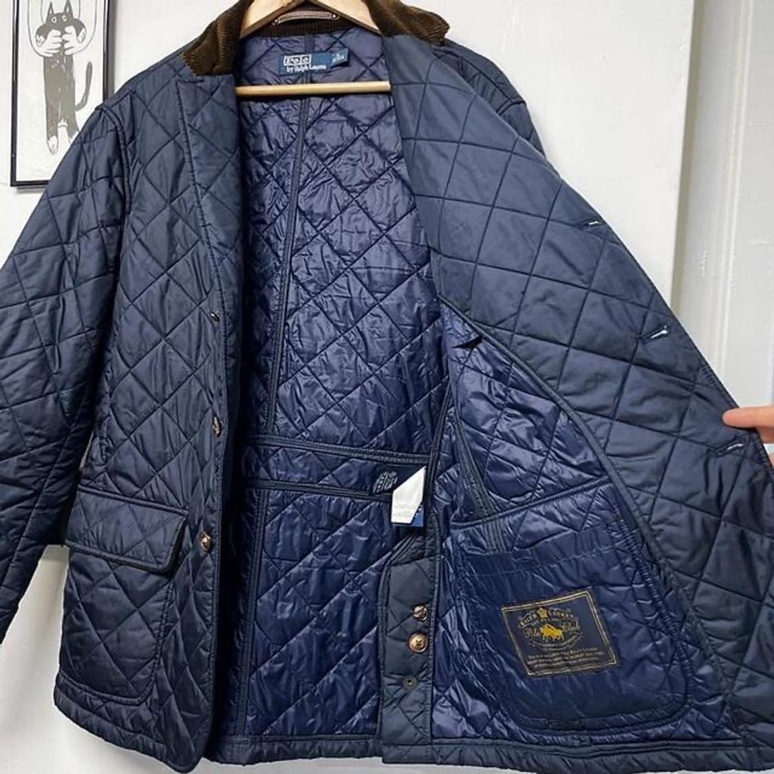 랄프로렌 폴로 퀼팅 자켓 (XL)   상품이미지7