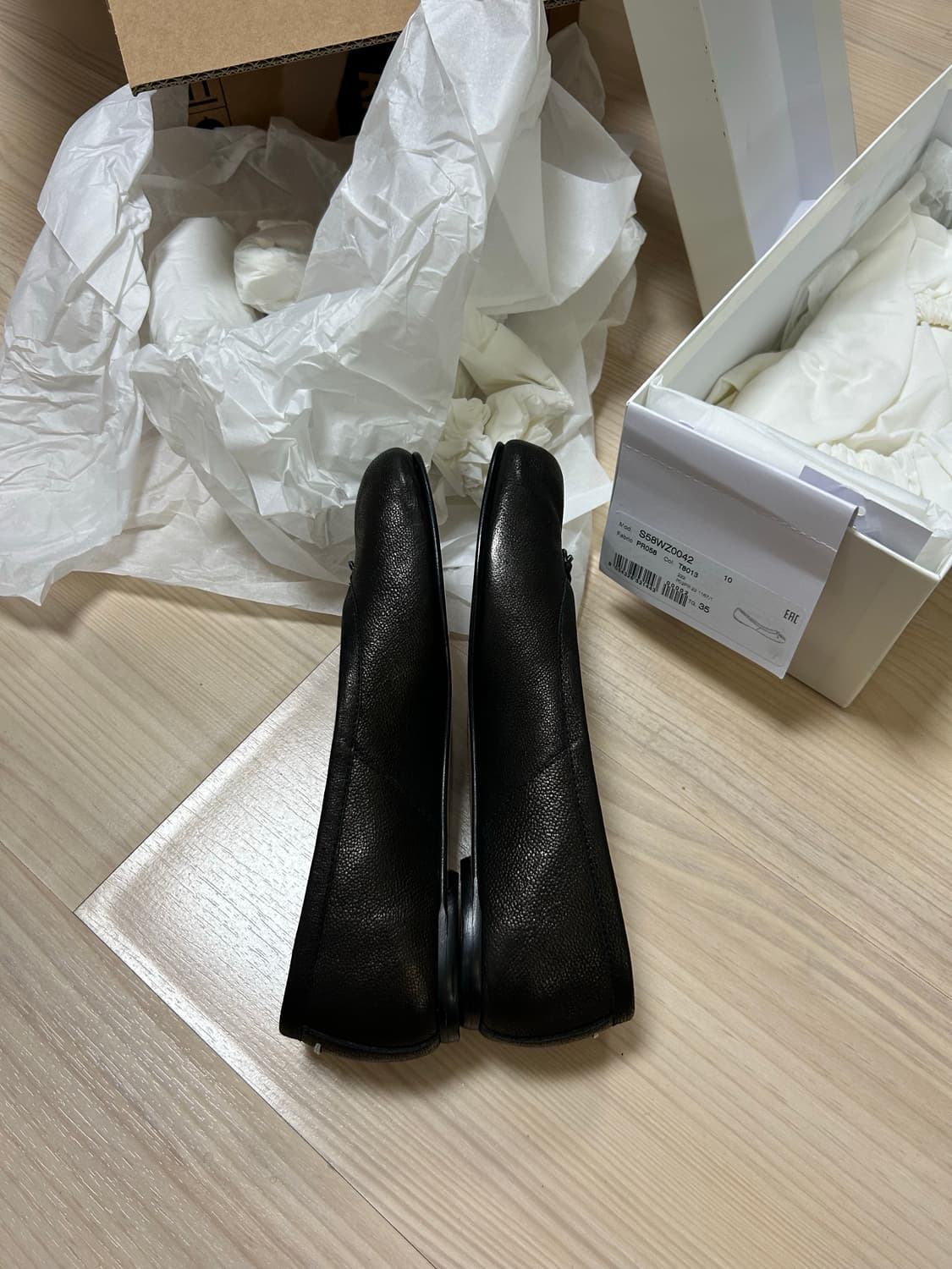 타비 플랫 블랙 35 새상품 상품이미지3