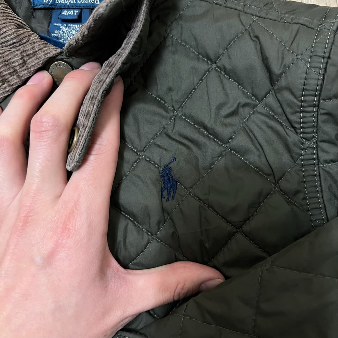 폴로 랄프로렌 키즈 퀼팅자켓 4세  상품이미지4
