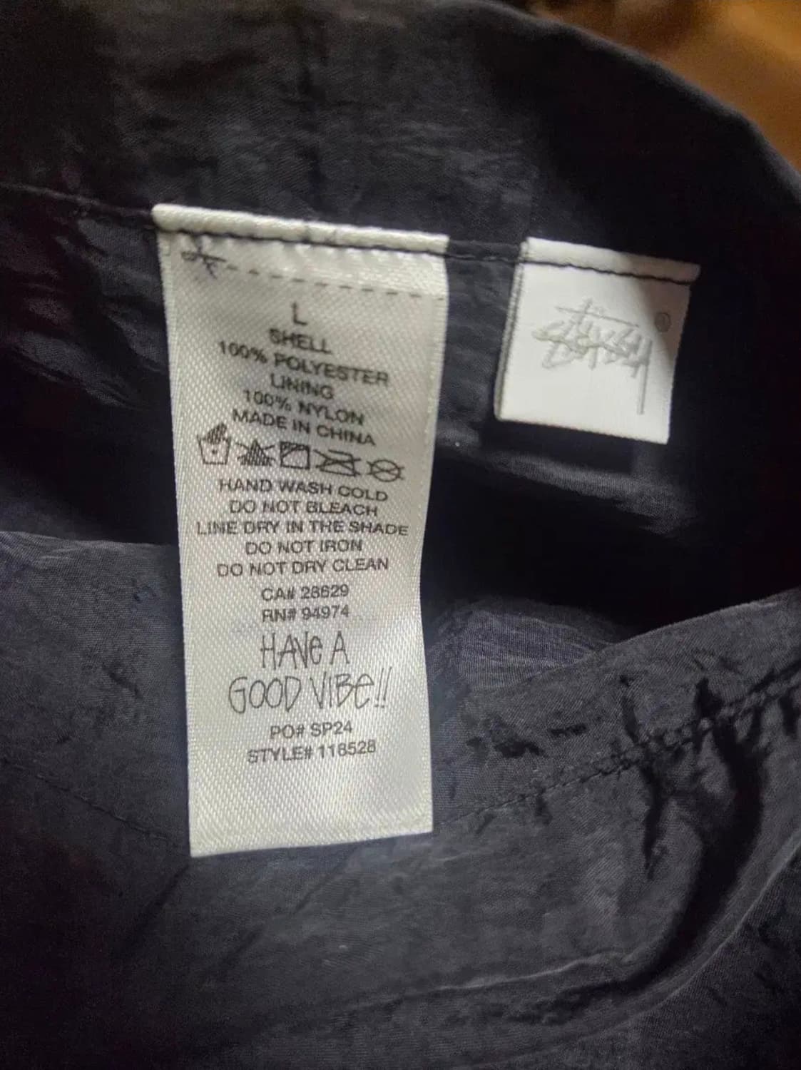 스투시 쉐르파 리버시블 베스트 스톤 L 상품이미지4