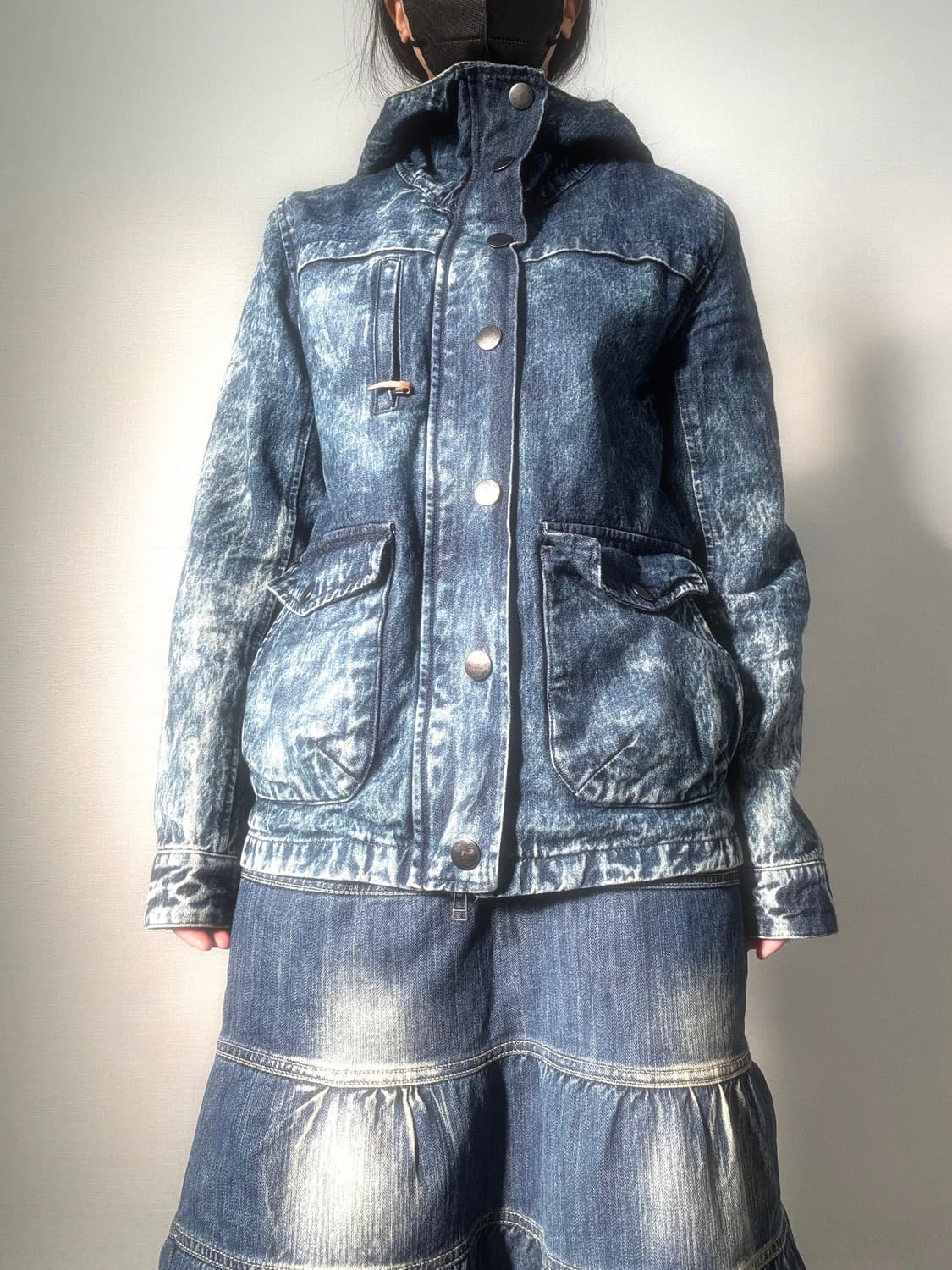 데님 후드 자켓 상품이미지7