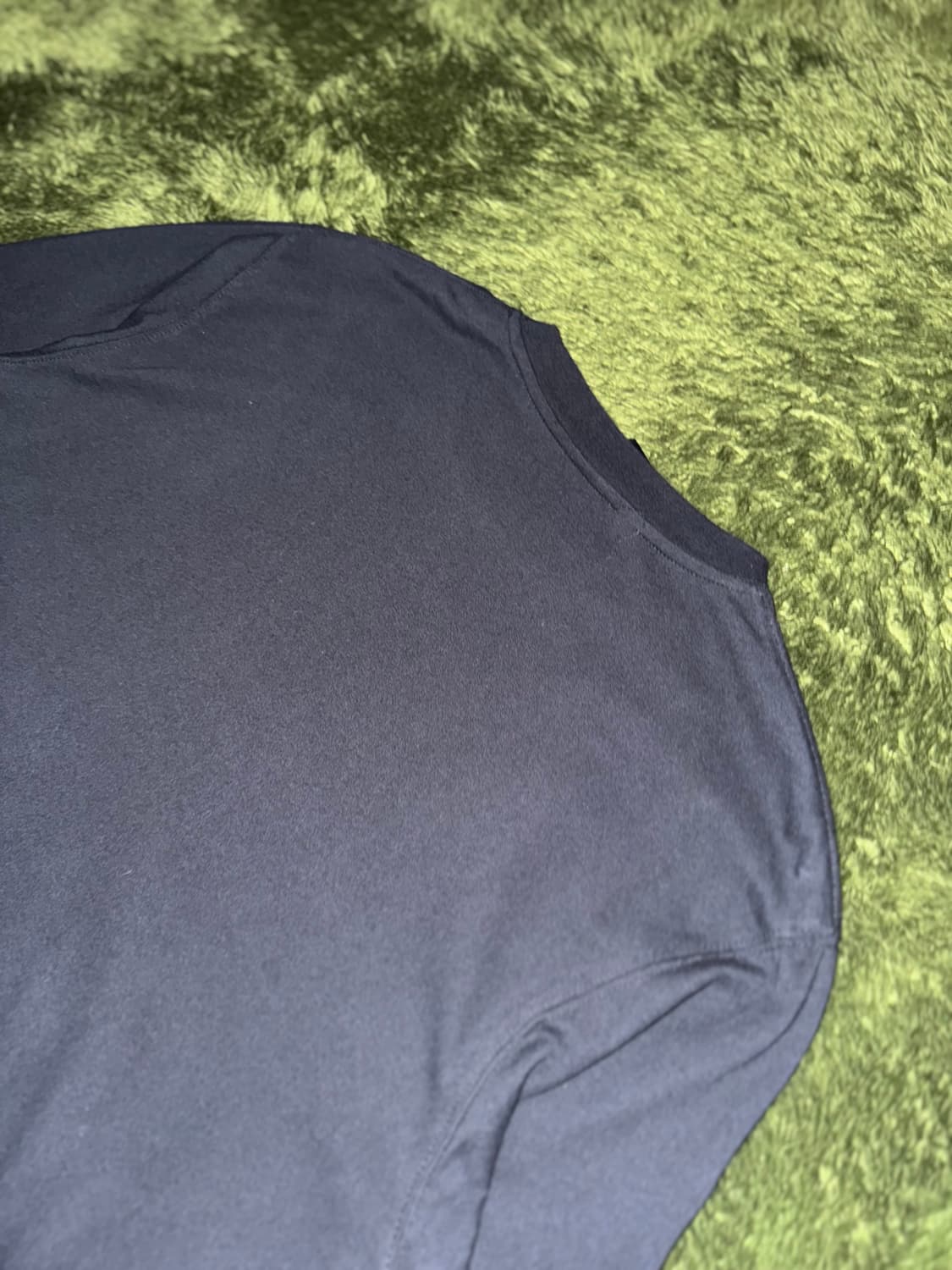 [M] Dime 다임 로고 프린트 릴렉스 핏 롱슬리브 티셔츠 블랙 상품이미지8