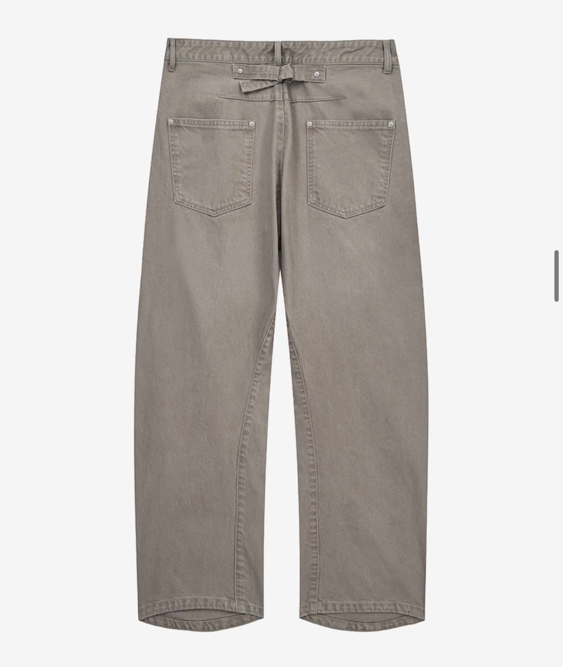 인사일런스 엔지니어핏 데님 팬츠 BEIGE M사이즈 상품이미지6