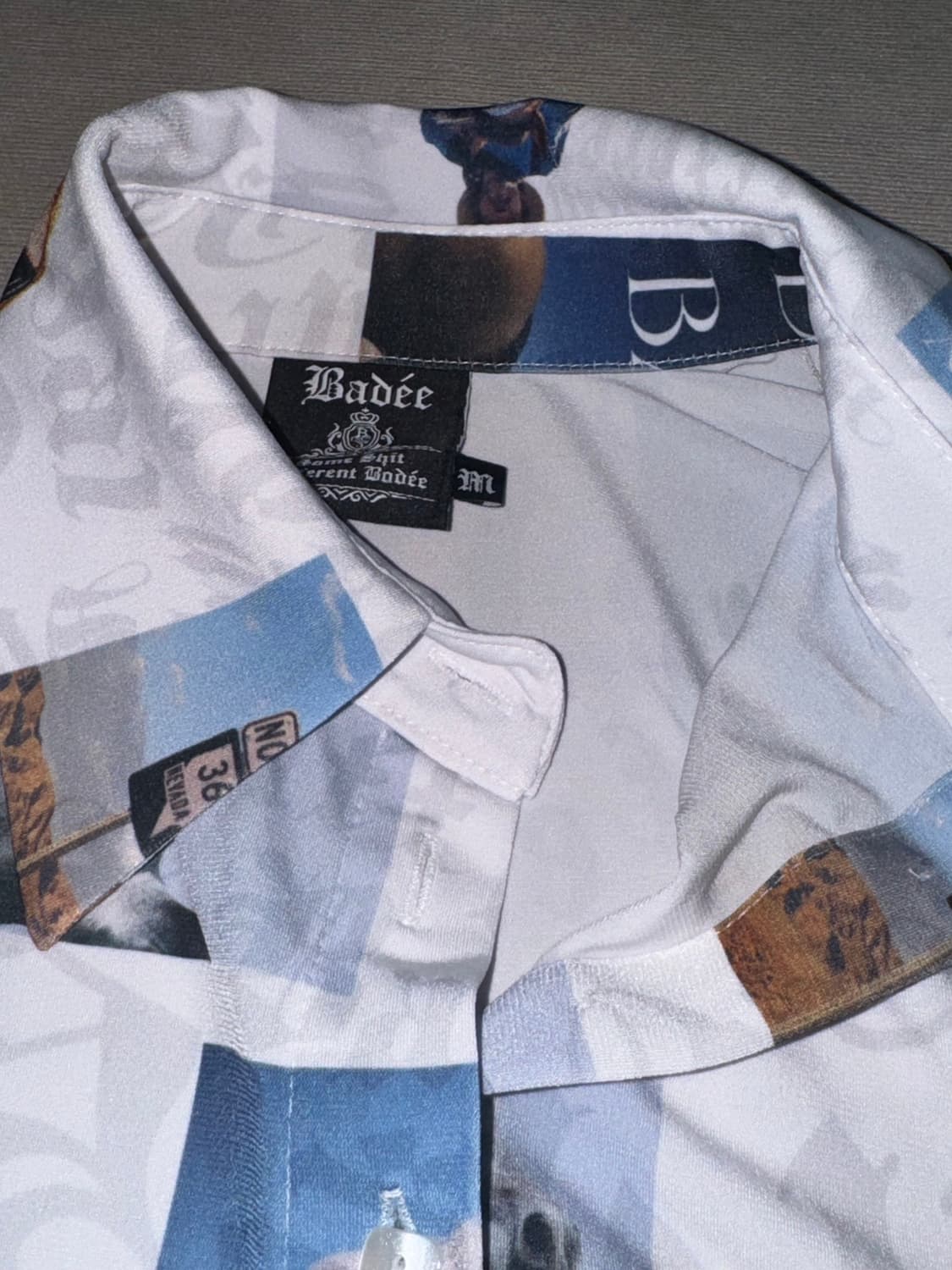 배디) badee ava printing shirts 상품이미지3