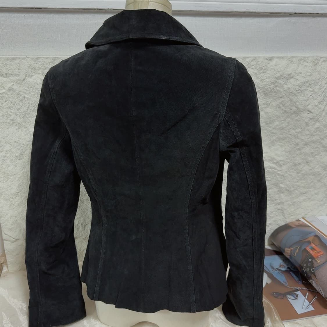 빈티지 고딕 라이더 포켓 되지가죽자켓 상품이미지4