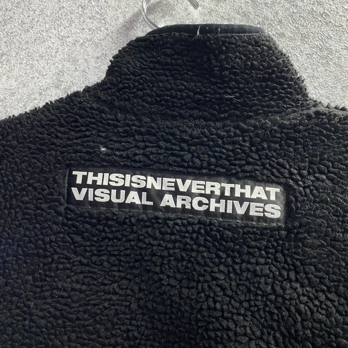 디스이즈네버댓 카모 리버시블 후리스 패딩 B3630 상품이미지9