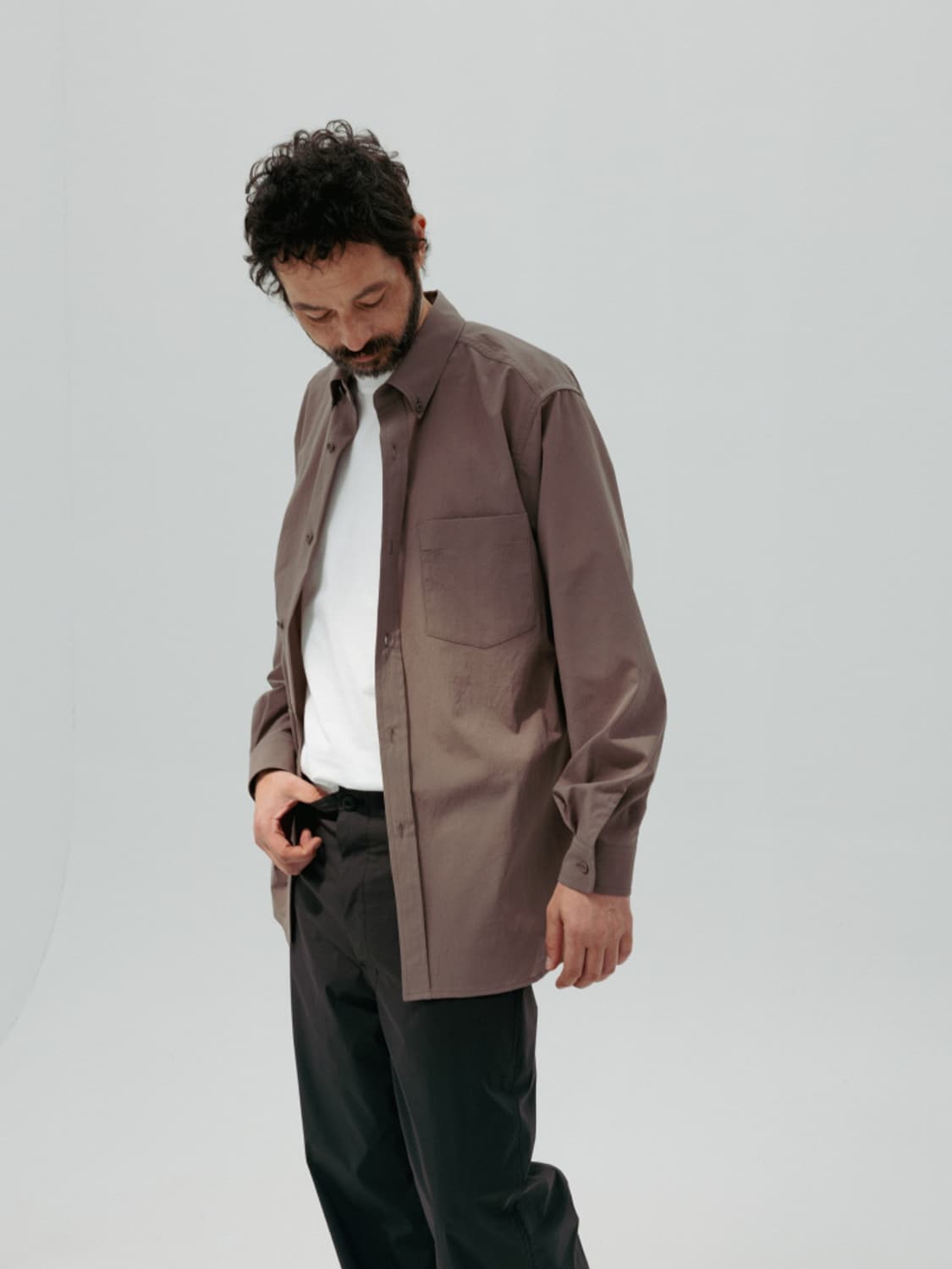 [1] 오토매틱포더피플 스탠다드셔츠 카키 상품이미지10