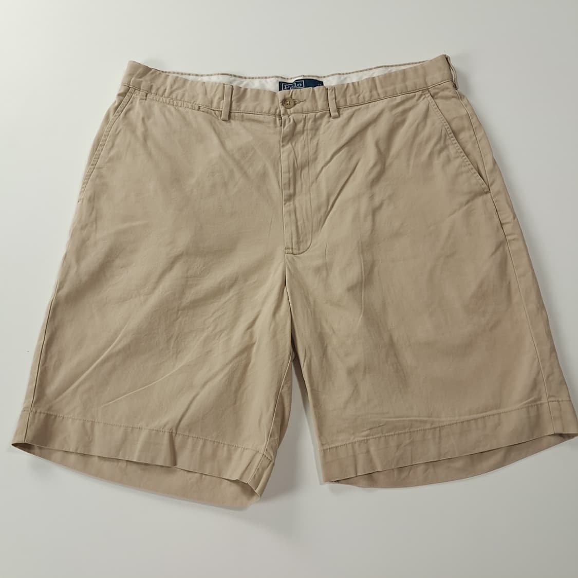 CK982 36 폴로 90s 베이지 치노 반바지 상품이미지1