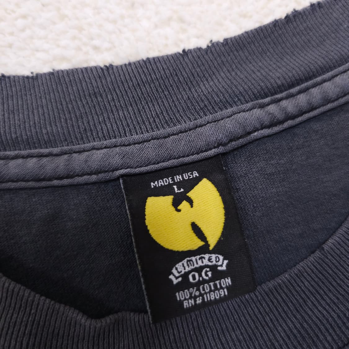 Wutang OS 90'S Faded t shirt 상품이미지3