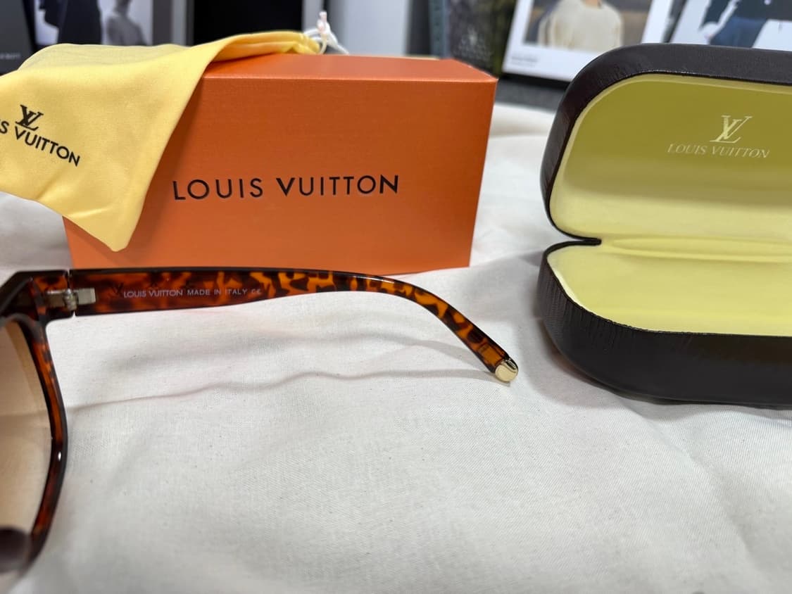 루이비통 LV 로고 브라운 선글라스 상품이미지5