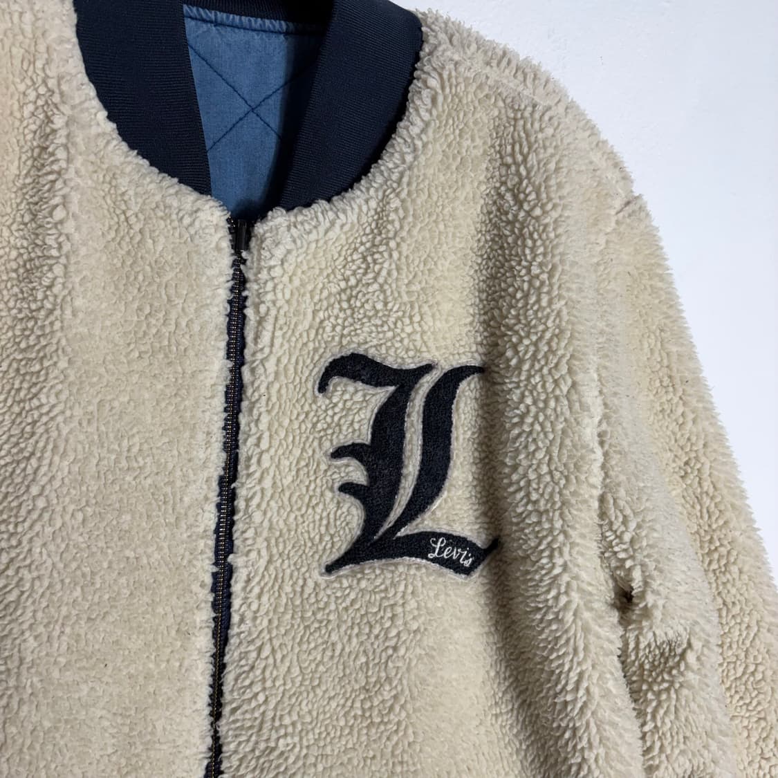 리바이스 퀄팅 리버시블 MA-1 항공점퍼(M) 상품이미지7