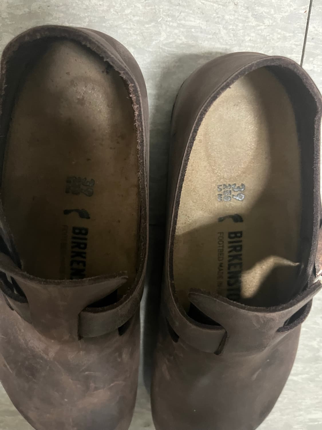 버켄스탁 런던 오일드 레더 하바나 상품이미지3