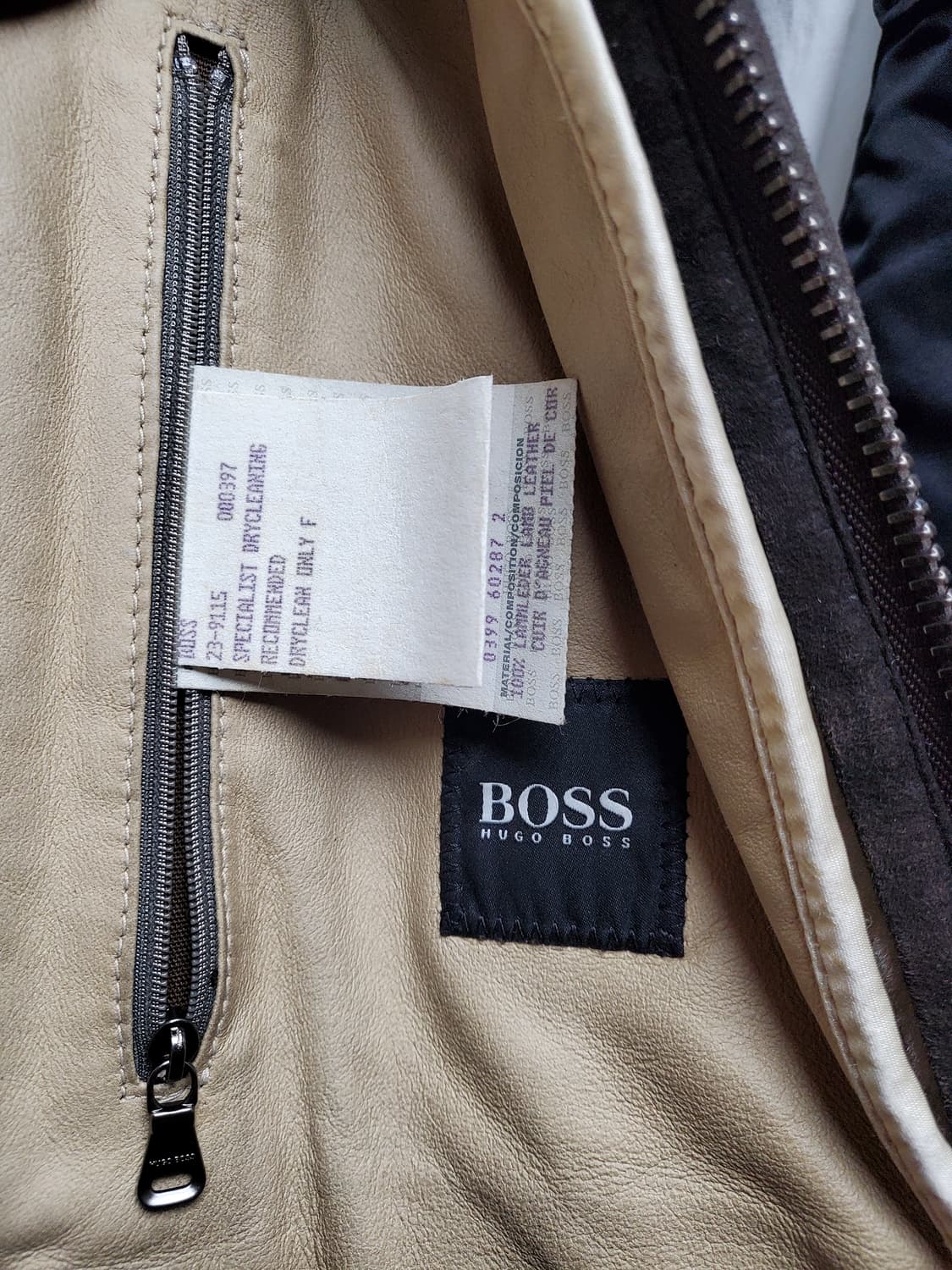 휴고보스 리얼레더 무스탕  상품이미지8