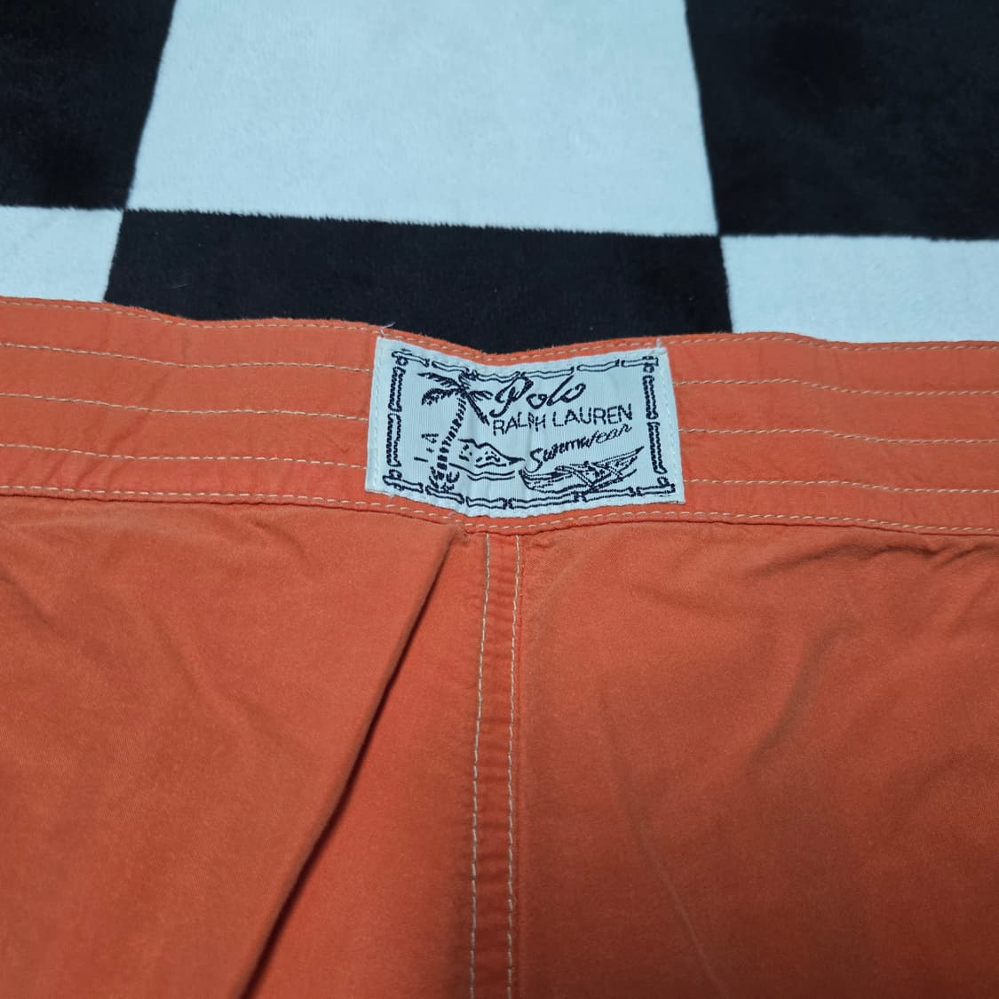 34 폴로랄프로렌 빅포니 스윔팬츠 수영복 오렌지 상품이미지6
