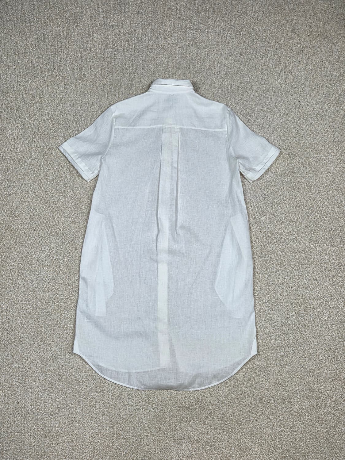 (새상품) [COS] 100% 린넨 반팔 셔츠 원피스 | S00032 상품이미지8