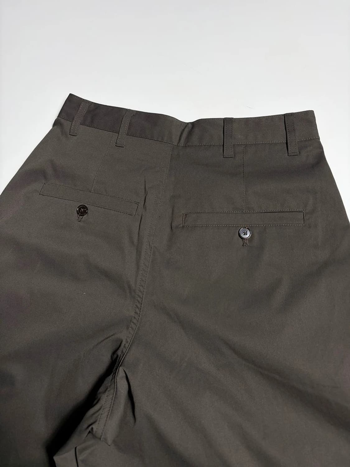 커스텀어클락 25FW 코튼라이크 벌룬 원턱 슬랙스 R1496 상품이미지5