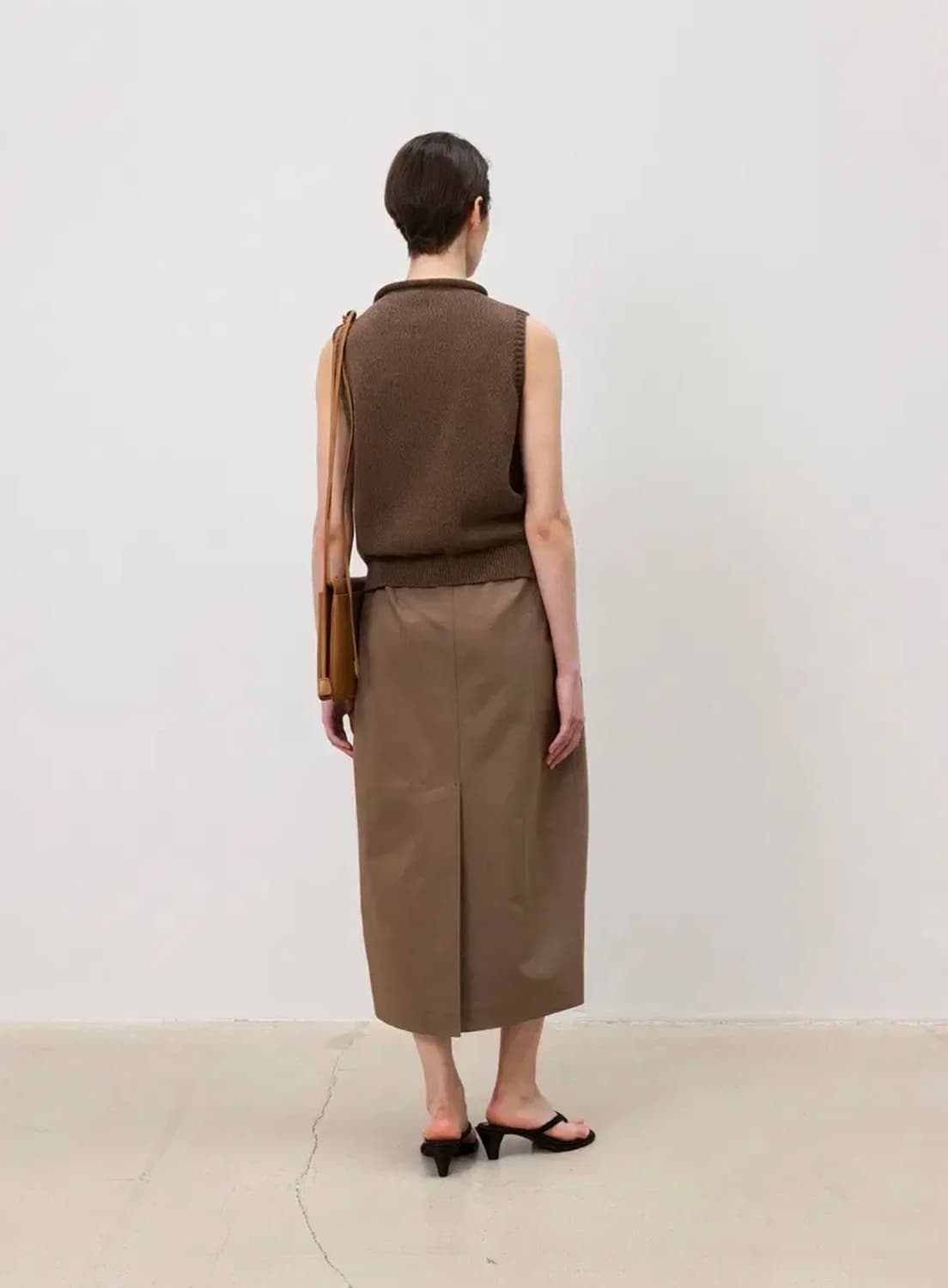 문달 Bud Skirt in Brown S 상품이미지3